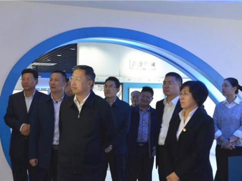 省总工会马永青副主席一行来利国娱乐国际老牌w66集团调研职工文化及阵地建设事情